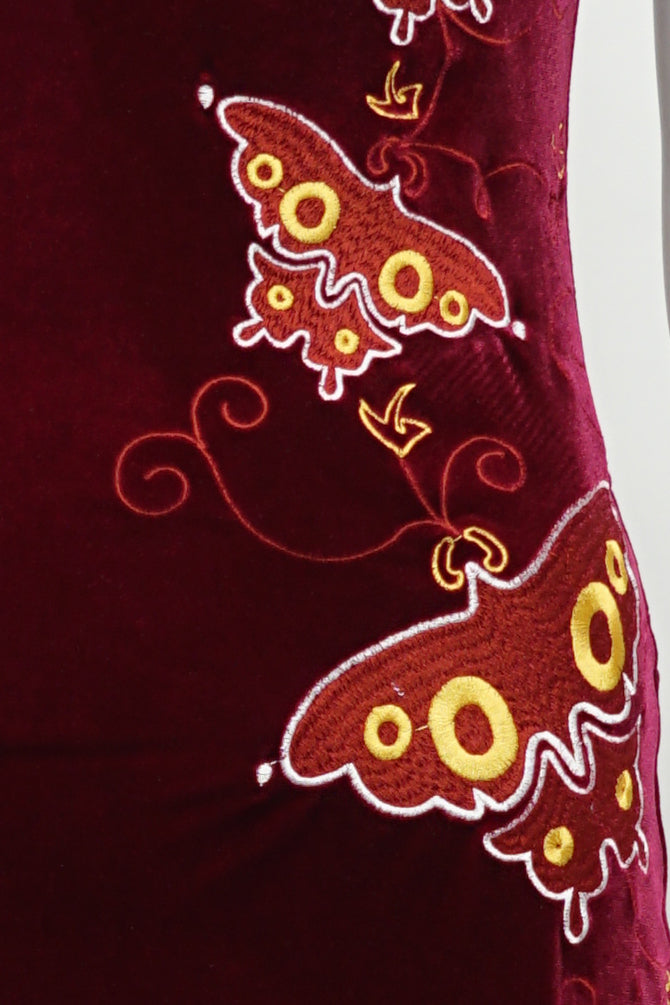 Ada Wong Velvet Cheongsam Game-Accurate Cosplay Costume