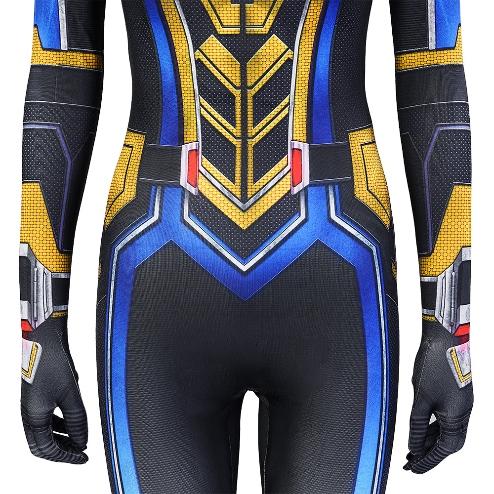 Ant-Man and the Wasp: Quantumania Hope van Dyne Wasp Jumpsuit Cosplay Costume for Halloween