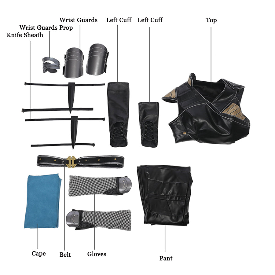 Thor: Ragnarok Valkyrja Cosplay Costume Outfit for Halloween
