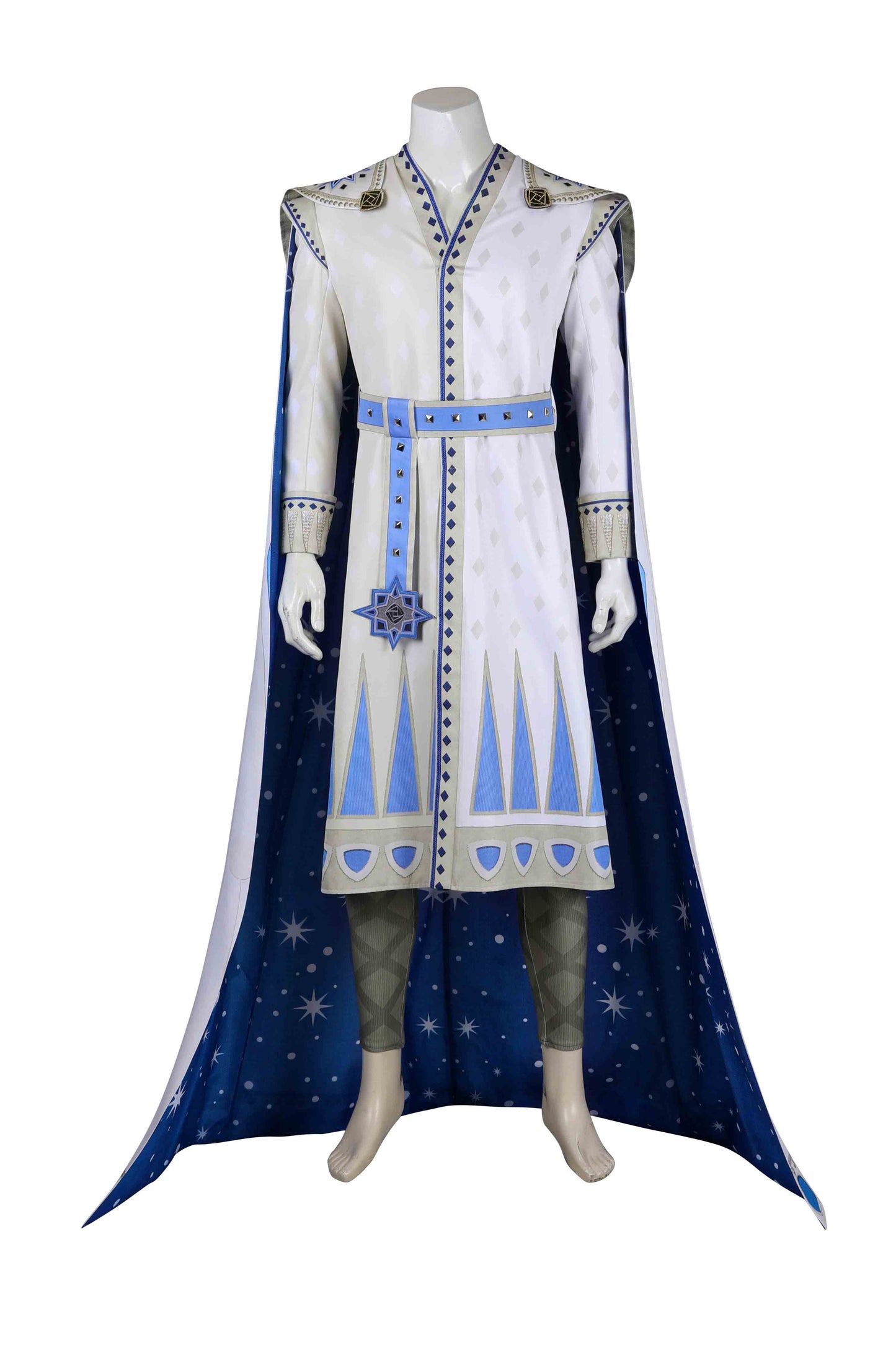 Wish King Magnifico Cosplay Costume Full Set for Halloween