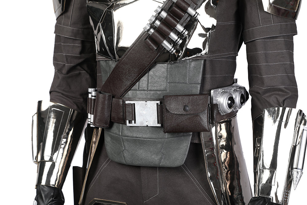 The Mandalorian Season 2 Mandalorian Cosplay Costume Outfit for Halloween