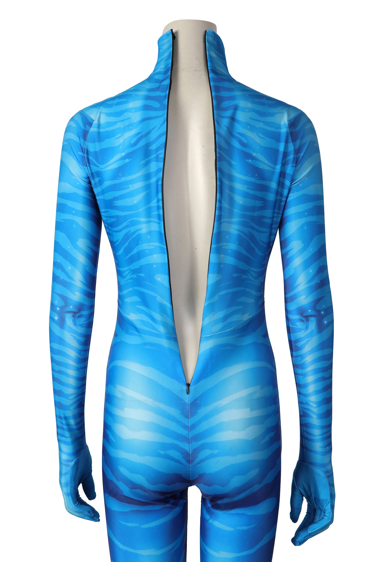 Avatar: The Way of Water Neytiri Blue Jumpsuit Cosplay Costume Suit for Halloween