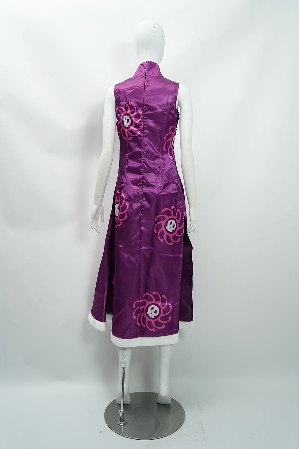 Snake Princess Boa Hancock Purple Dress Cheongsam Cosplay Costume
