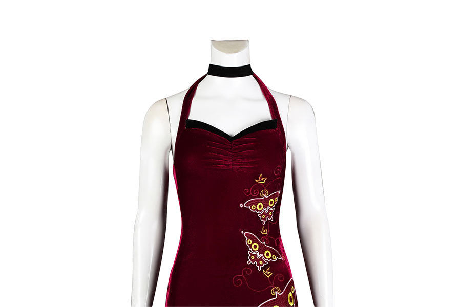 Resident Evil 4 Ada Wong Cosplay Costume Full Set for Halloween