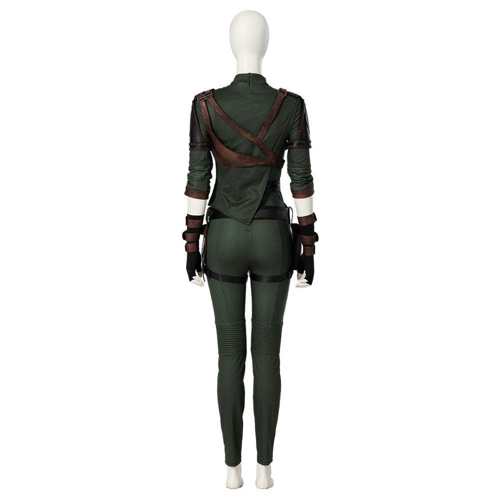 Guardians of the Galaxy Vol. 3 Gamora Cosplay Costume Full Set for Halloween