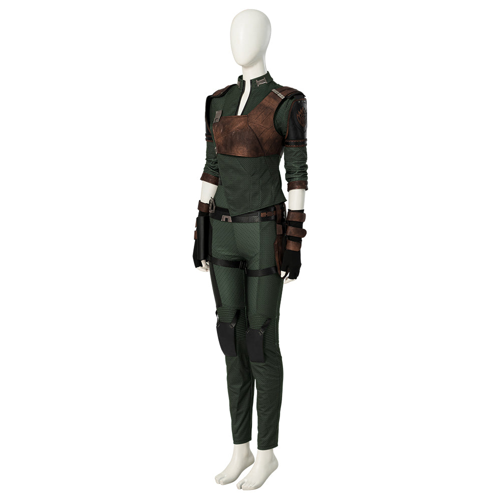 Guardians of the Galaxy Vol. 3 Gamora Cosplay Costume Full Set for Halloween