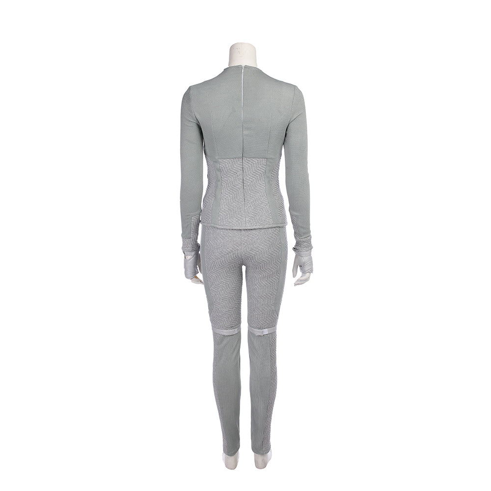 Thor: Ragnarok Valkyrie White War Armor Cosplay Costume Suit for Halloween