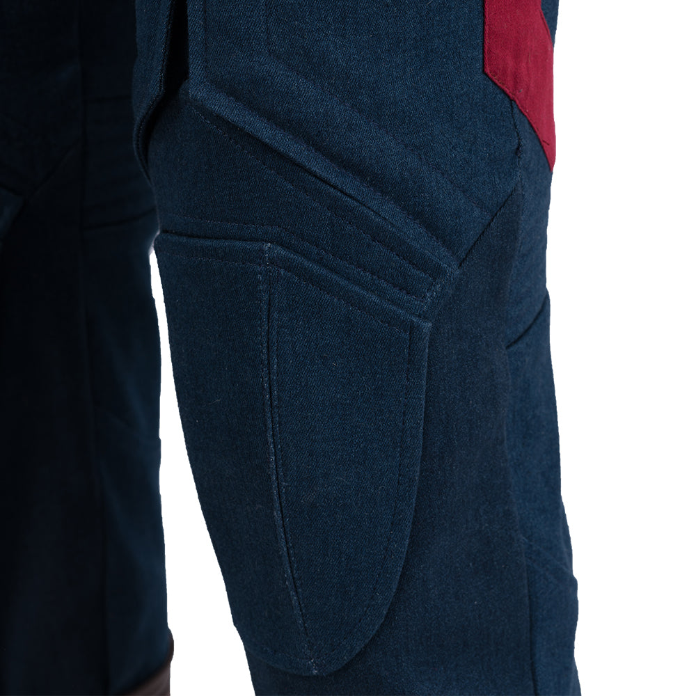 Avengers: Endgame Captain America Steven Rogers Cosplay Costume Full Set for Halloween