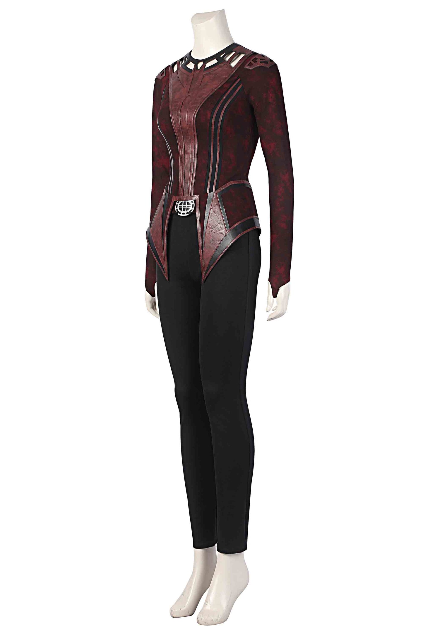 Doctor Strange in the Multiverse of Madness Scarlet Witch Wanda Jumpsuit Cosplay Costume Suit for Halloween