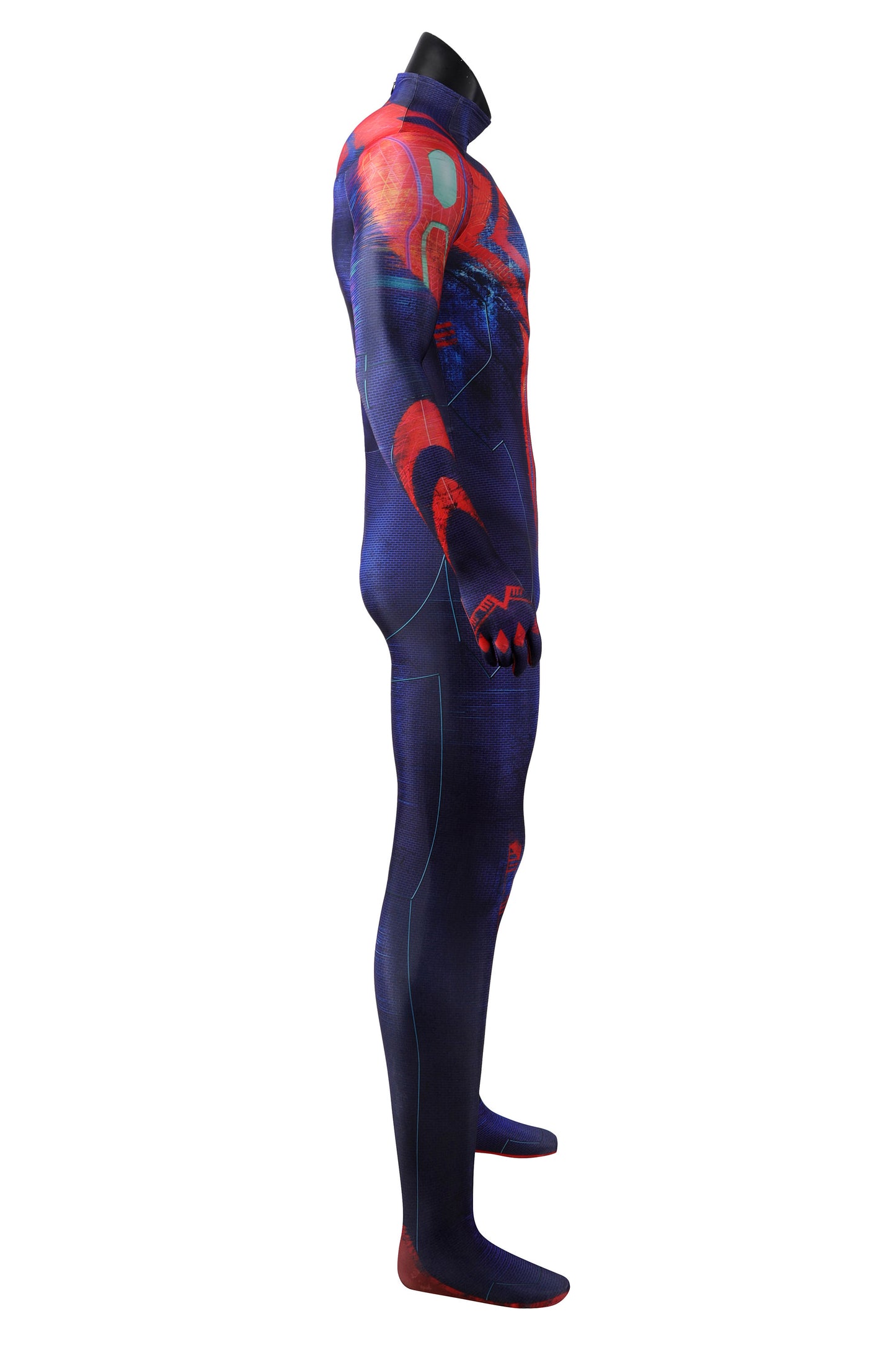 Spider-Man: Across the Spider-Verse Spiderman 2099 Miguel O'Hara Jumpsuit Cosplay Costume for Halloween