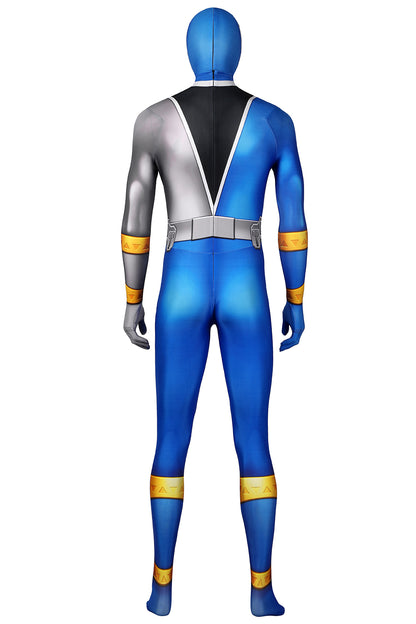 Kishiryu Sentai Ryusoulger Blue Solider Melto Jumpsuit Cosplay Costume for Halloween