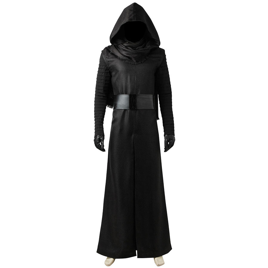 Star Wars The Force Awakens Kylo Ren Cosplay Costume Outfit for Halloween