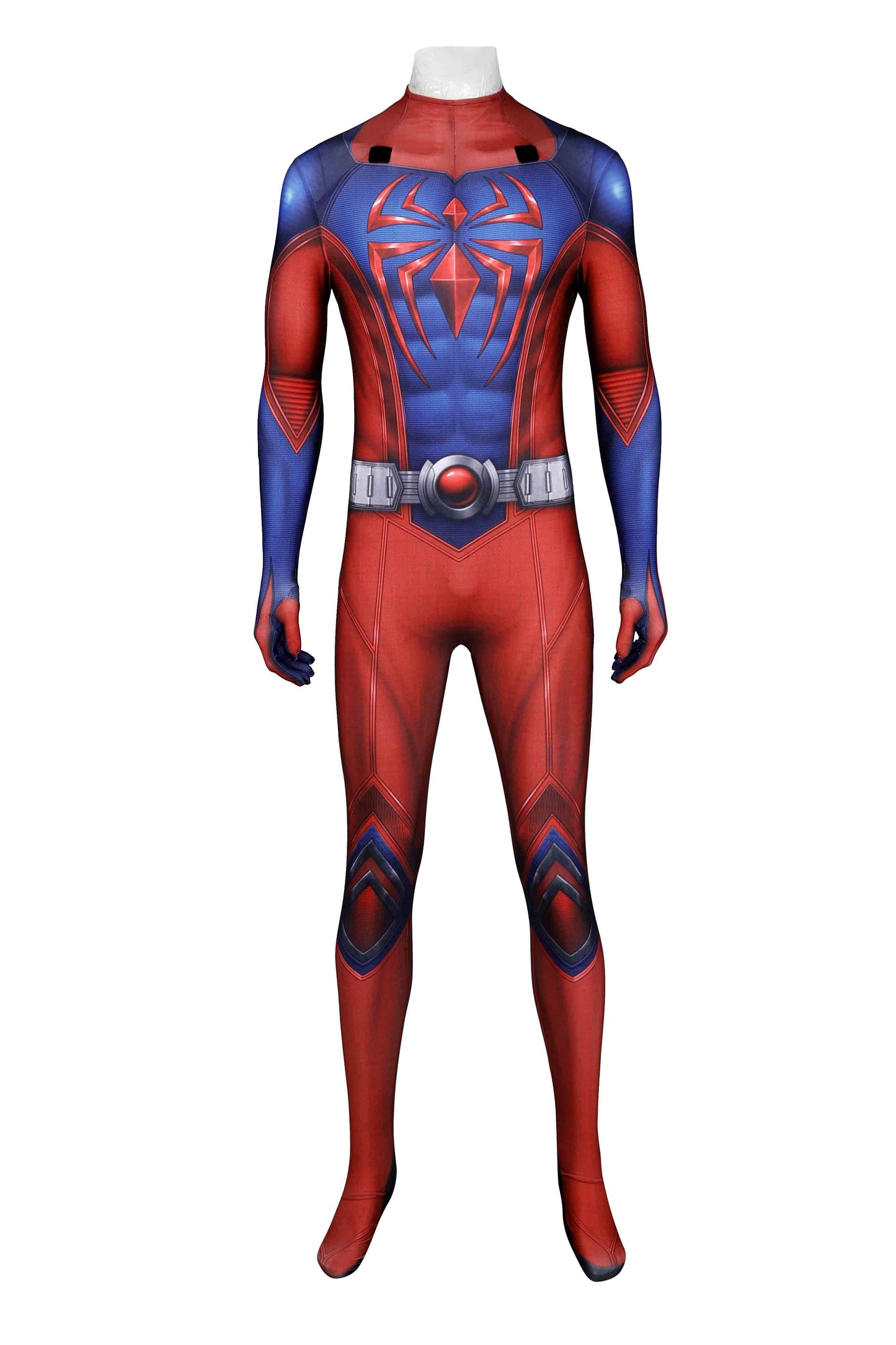 Marvel's Spider-Man 2 Peter Parker Scarlet III Suit Jumpsuit Cosplay Costume for Halloween