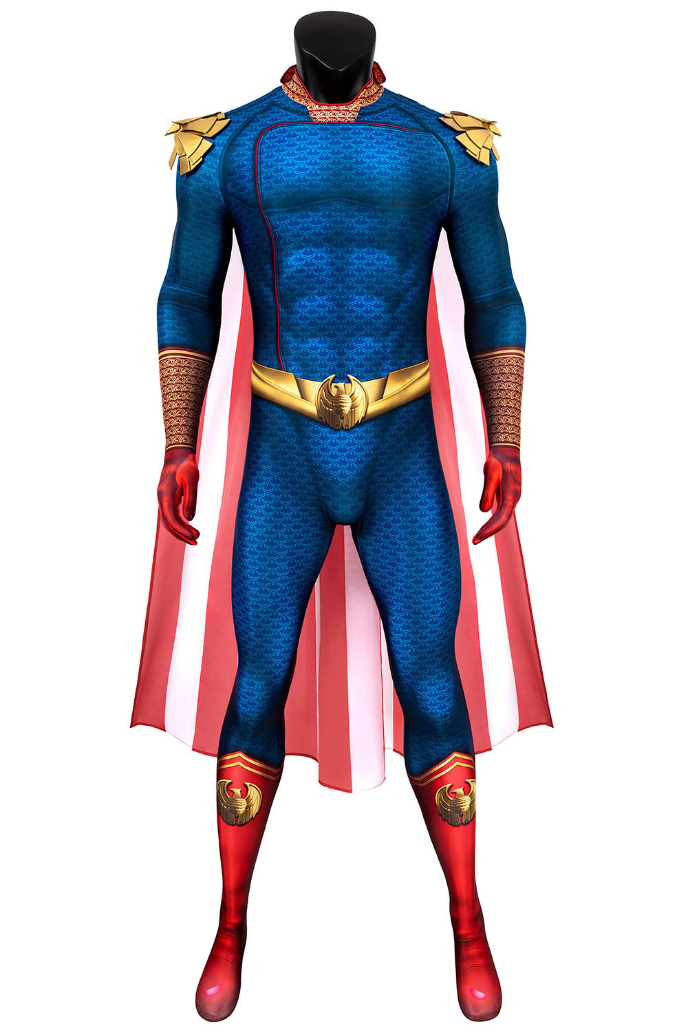 The Boys Homelander Jumpsuit Cosplay Costume for Halloween