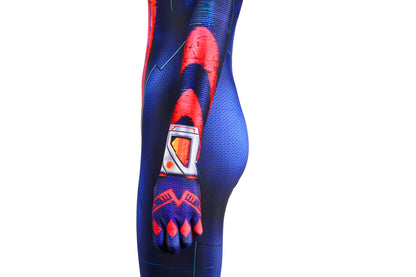 Spider-Man: Across the Spider-Verse 2099 Miguel O'Hara Jumpsuit Cosplay Costume for Halloween