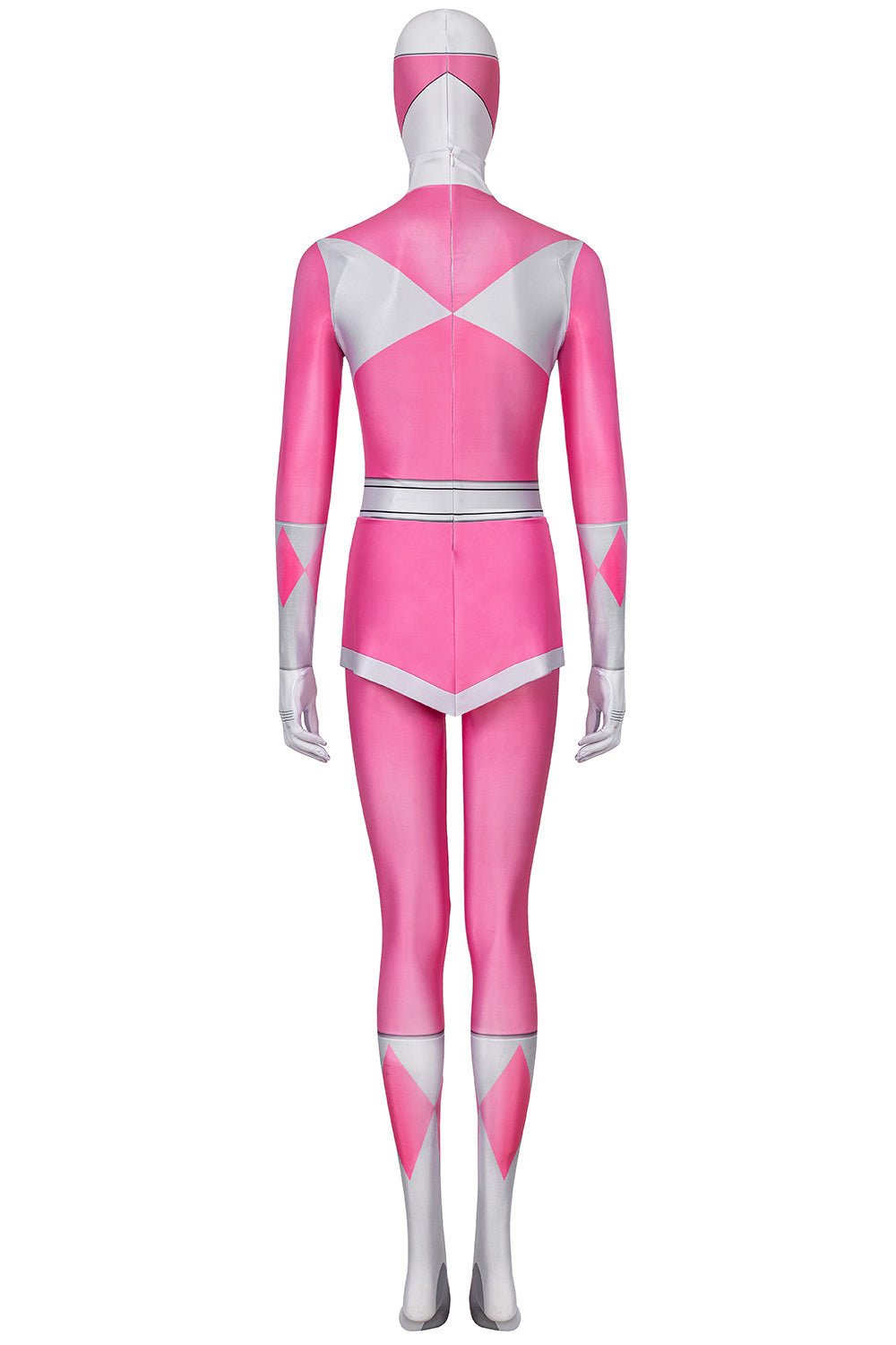 Mighty Morphin Power Rangers Pink Ranger Jumpsuit Cosplay Costume for Halloween