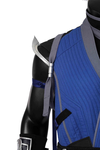 Mortal Kombat 1 Sub-Zero Cosplay Costume Full Set for Halloween