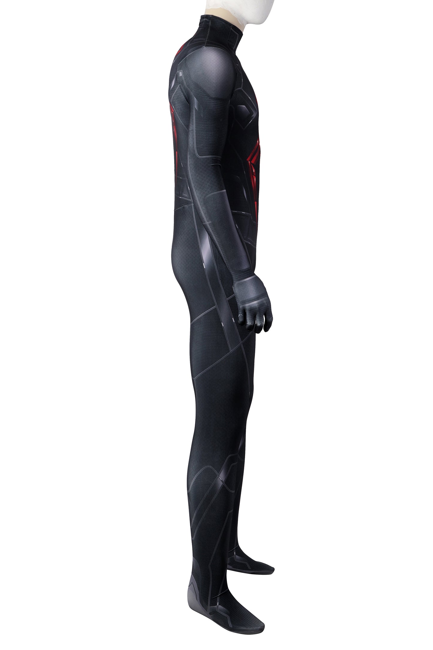 Marvel's Spider-Man Dark Suit Jumpsuit Cosplay Costume for Halloween