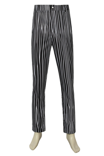 The Nightmare Before Christmas Jack Skellington Cosplay Costume Full Set for Halloween