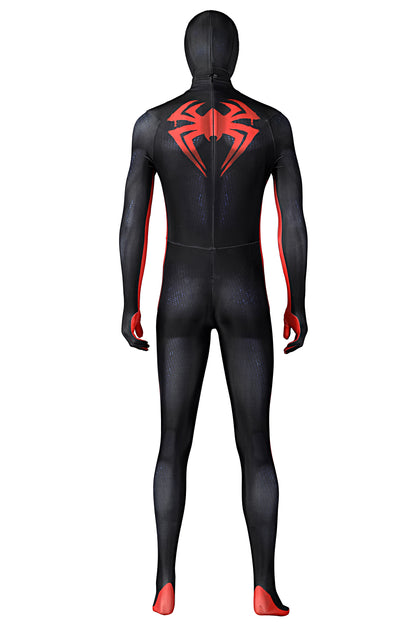 Spider-Man: Across the Spider-Verse Miles Morales Jumpsuit Cosplay Costume for Halloween