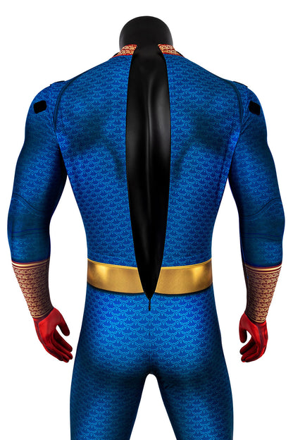 The Boys Homelander Jumpsuit Cosplay Costume for Halloween