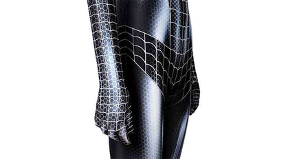 Spider-Man Girl Black Jumpsuit Cosplay Costume for Halloween