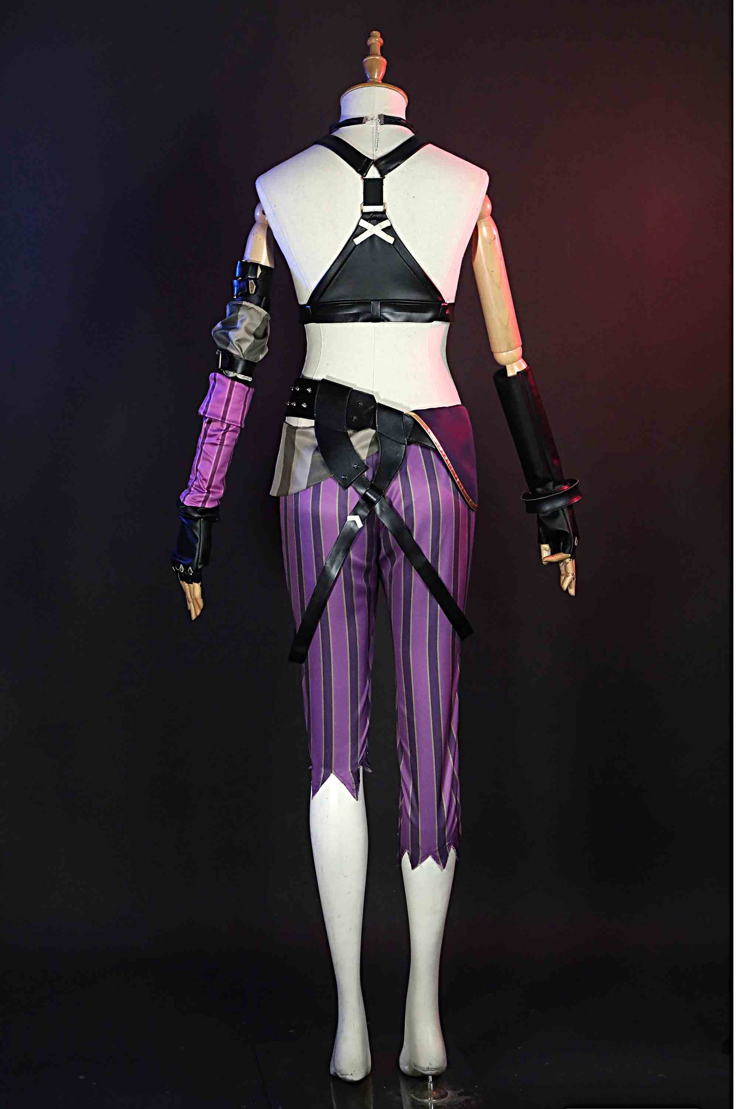 Arcane: League of Legends Jinx Cosplay Costume Suit for Halloween