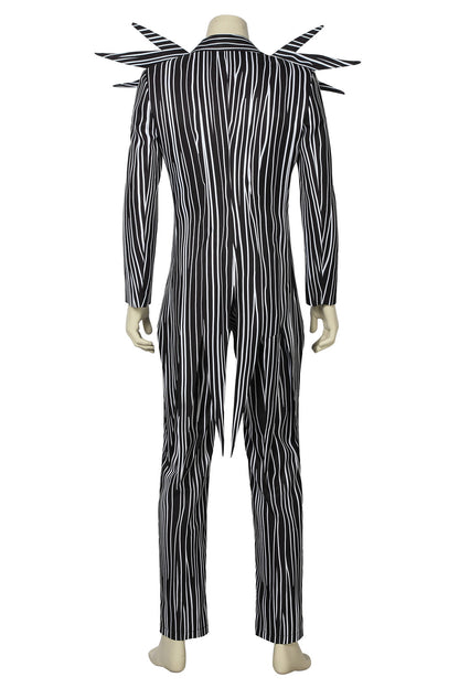 The Nightmare Before Christmas Jack Skellington Cosplay Costume Full Set for Halloween