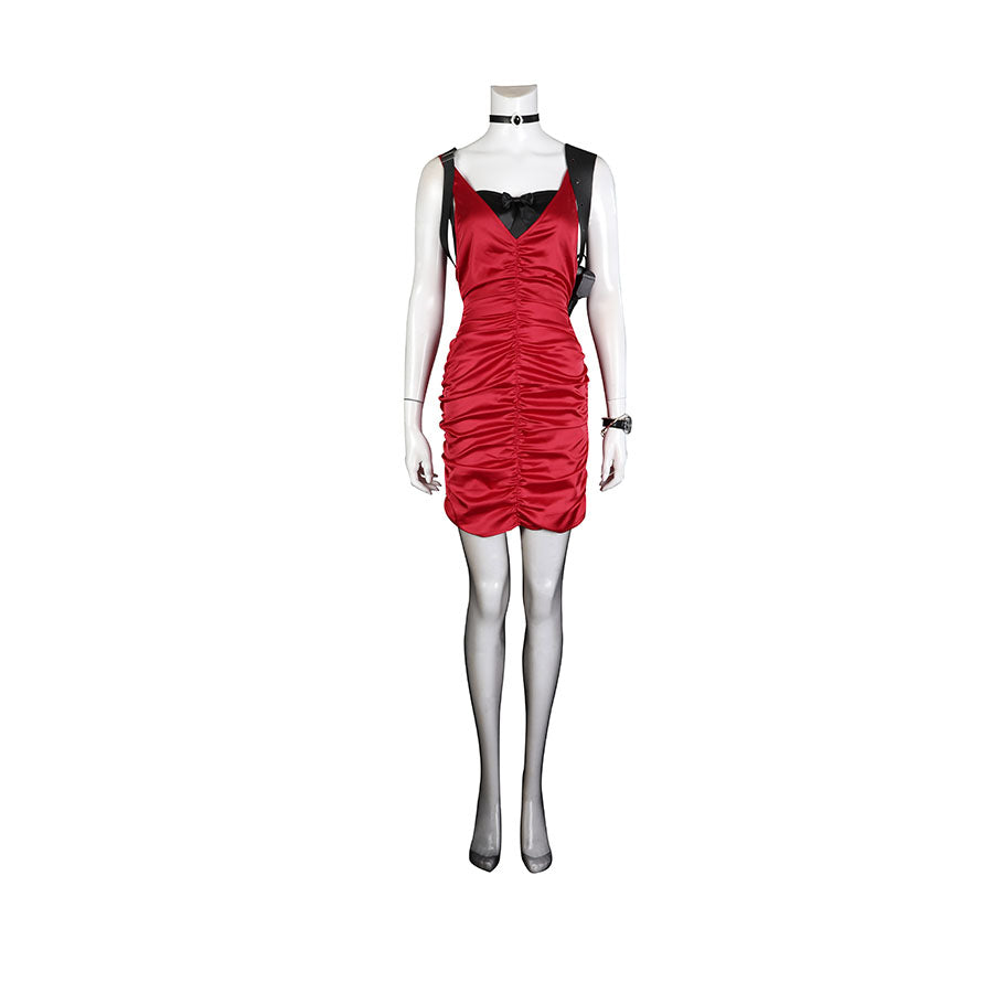 Resident Evil 4 Remake Ada Wong Cosplay Costume Suit for Halloween