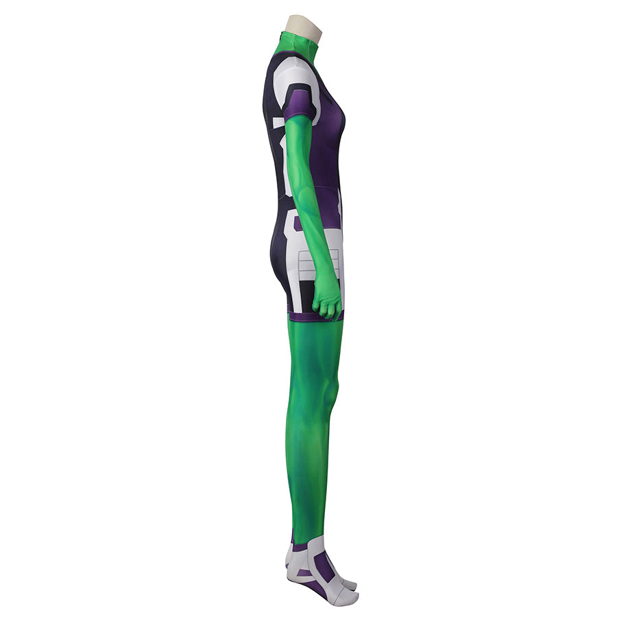 She-Hulk: Attorney at Law Jumpsuit Cosplay Costume for Halloween