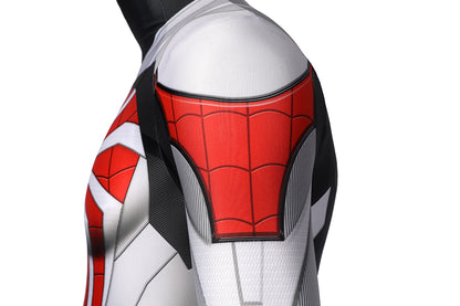 Spider-Man PS5 Remastered Armored Advanced Suit Jumpsuit Cosplay Costume for Halloween