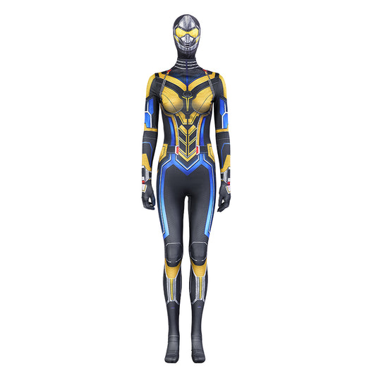 Ant-Man and the Wasp: Quantumania Hope van Dyne Wasp Jumpsuit Cosplay Costume for Halloween