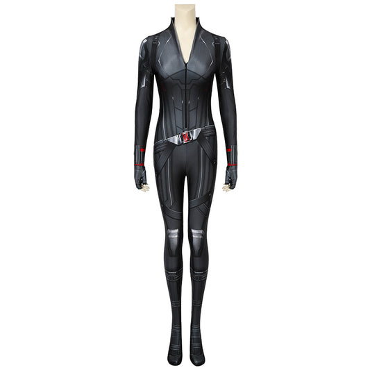 Avengers: Endgame Black Widow Natasha Romanoff Jumpsuit Cosplay Costume for Halloween