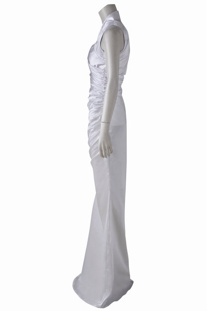 Final Fantasy XV Lunafreya Nox Fleuret White Cosplay Costume for Halloween