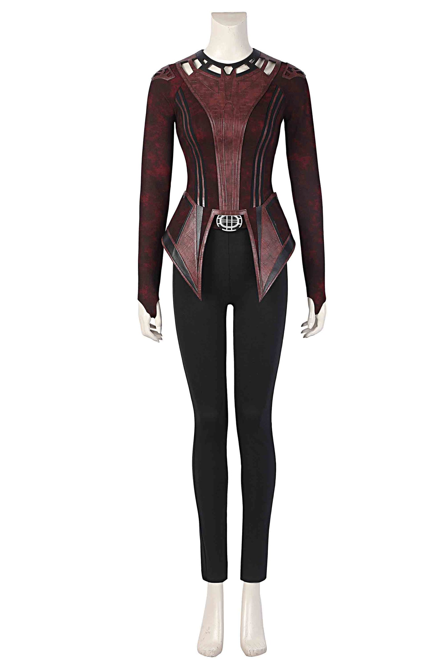 Doctor Strange in the Multiverse of Madness Scarlet Witch Wanda Jumpsuit Cosplay Costume Suit for Halloween