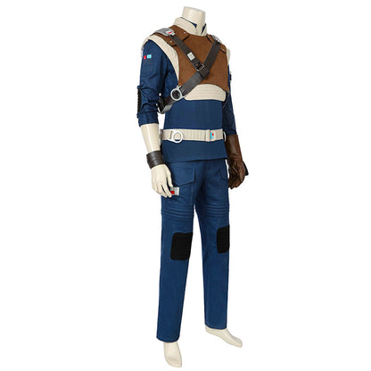 Star Wars Jedi: Fallen Order Cal Kestis Cosplay Costume Outfit for Halloween