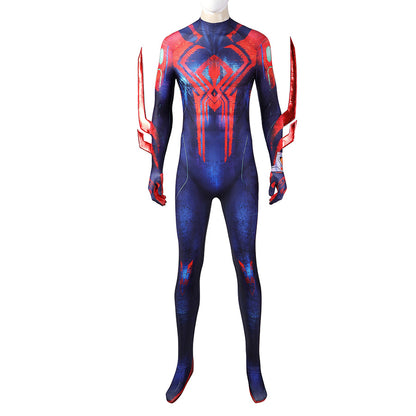 Spider-Man: Across the Spider-Verse Spider-Man 2099 Jumpsuit Cosplay Costume for Halloween