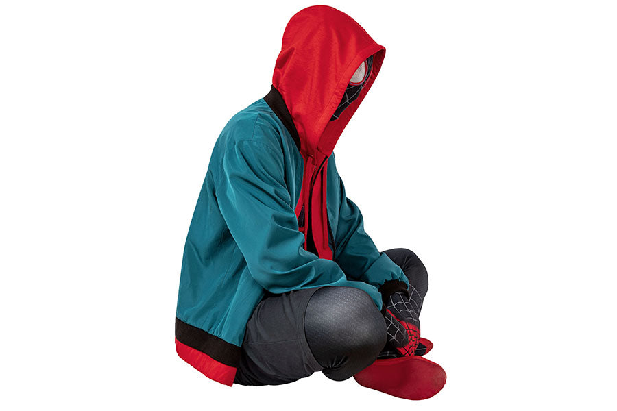 Spider-Man: Into the Spider-Verse Miles Morales Jumpsuit Cosplay Costume for Halloween