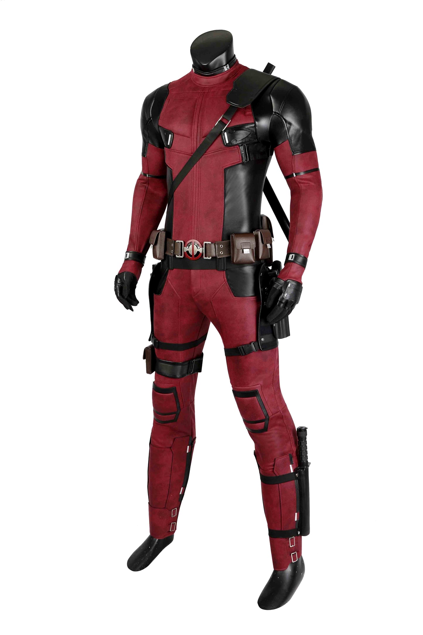 Deadpool 1 Wade Wilson Jumpsuit Cosplay Costume for Halloween