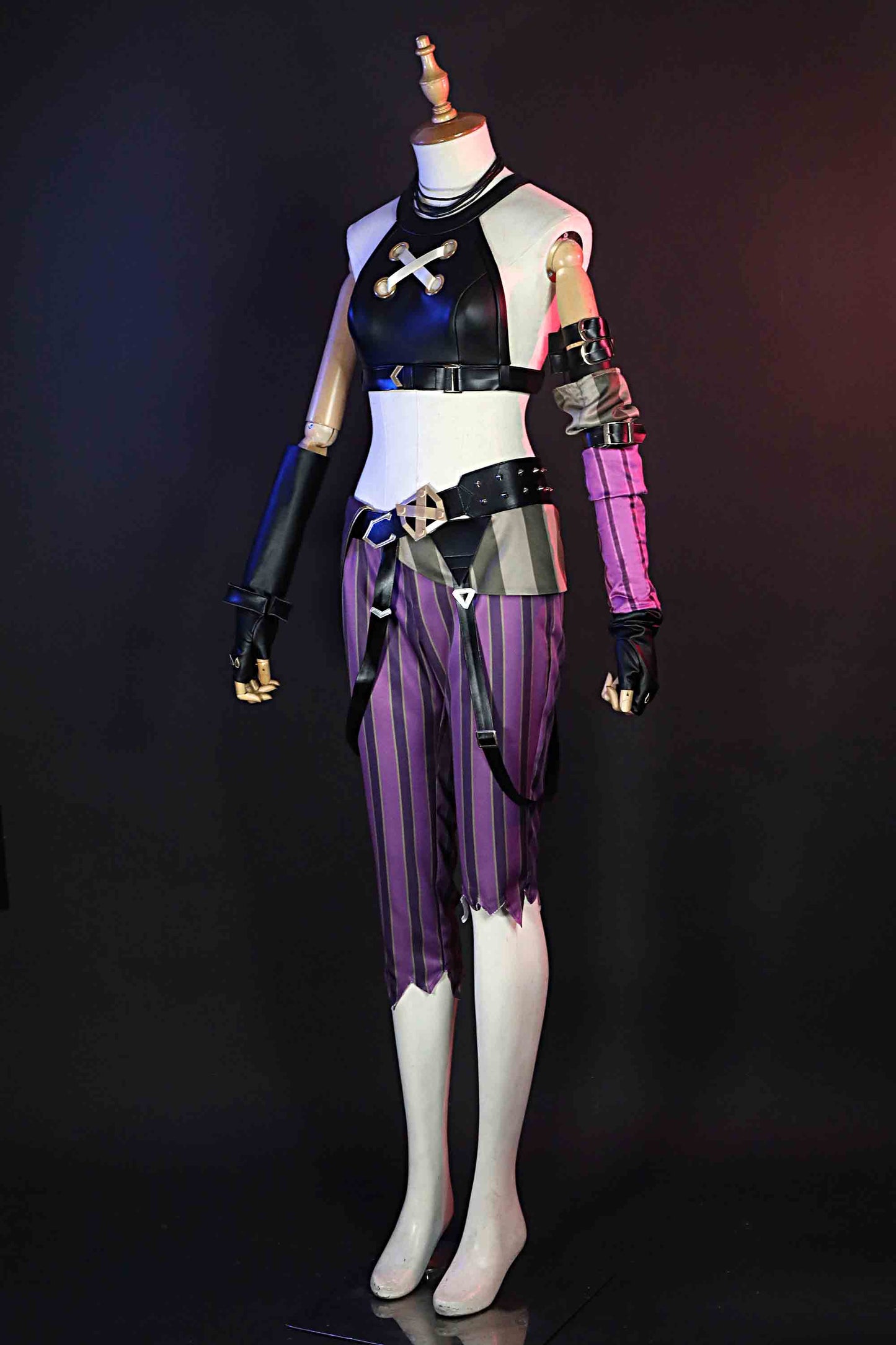 Arcane: League of Legends Jinx Cosplay Costume Suit for Halloween