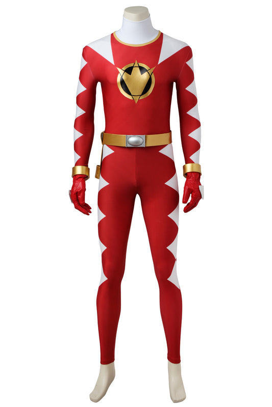 Mighty Morphin Power Rangers Abare Max Abare Red Ryouga Hakua Cosplay Costume Outfit for Halloween