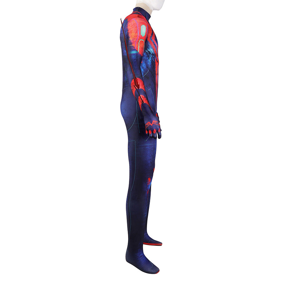 Spider-Man: Across the Spider-Verse Spider-Man 2099 Jumpsuit Cosplay Costume for Halloween