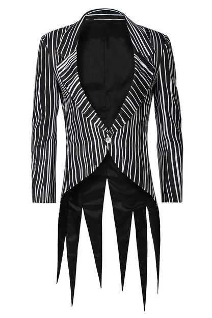 The Nightmare Before Christmas Jack Skellington Cosplay Costume Full Set for Halloween