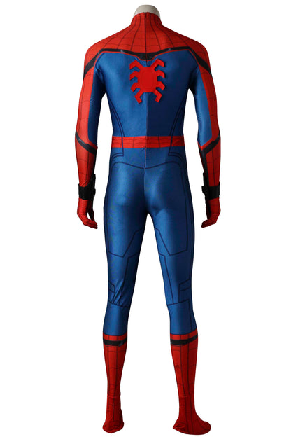 Spider-Man: Homecoming Peter Benjamin Parker Jumpsuit Cosplay Costume for Halloween