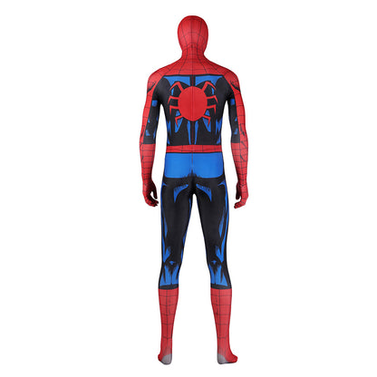 Spider-Man PS5 Vintage Comic Book Suit Jumpsuit Cosplay Costume for Halloween