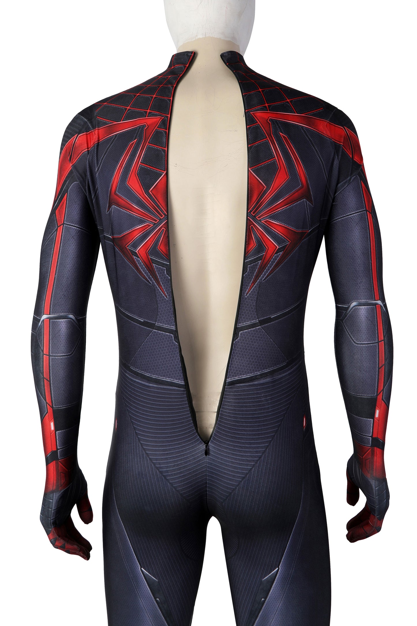 PS5 Spider-Man Miles Morales Advanced Tech Suit Cosplay Costume for Halloween