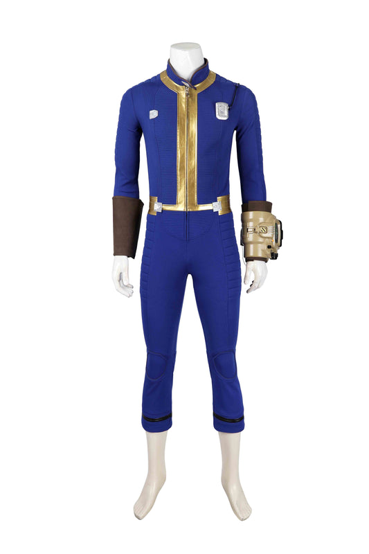 Fallout 4 Shelter Sole Survivor Jumpsuit Cosplay Costume Full Set for Halloween