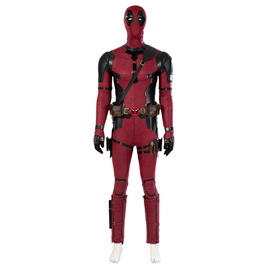 Wade Winston Wilson Deep Red Outfit Cosplay Costume