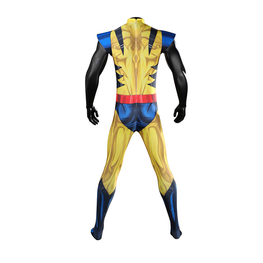 X-Men '97 Wolverine Jumpsuit Cosplay Costume Suit for Halloween