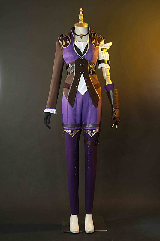 Arcane: League of Legends Caitlyn Cosplay Costume Suit for Halloween